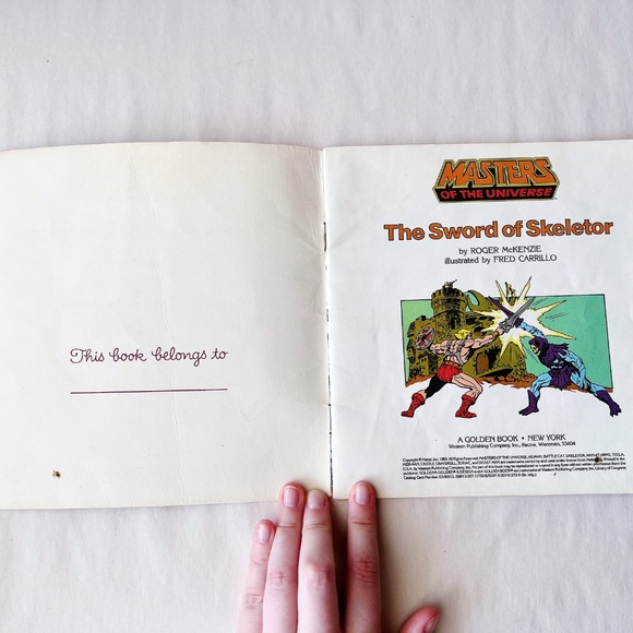 Masters of the Universe: The Sword of Skeletor Paperback Book - Picture 3 of 4
